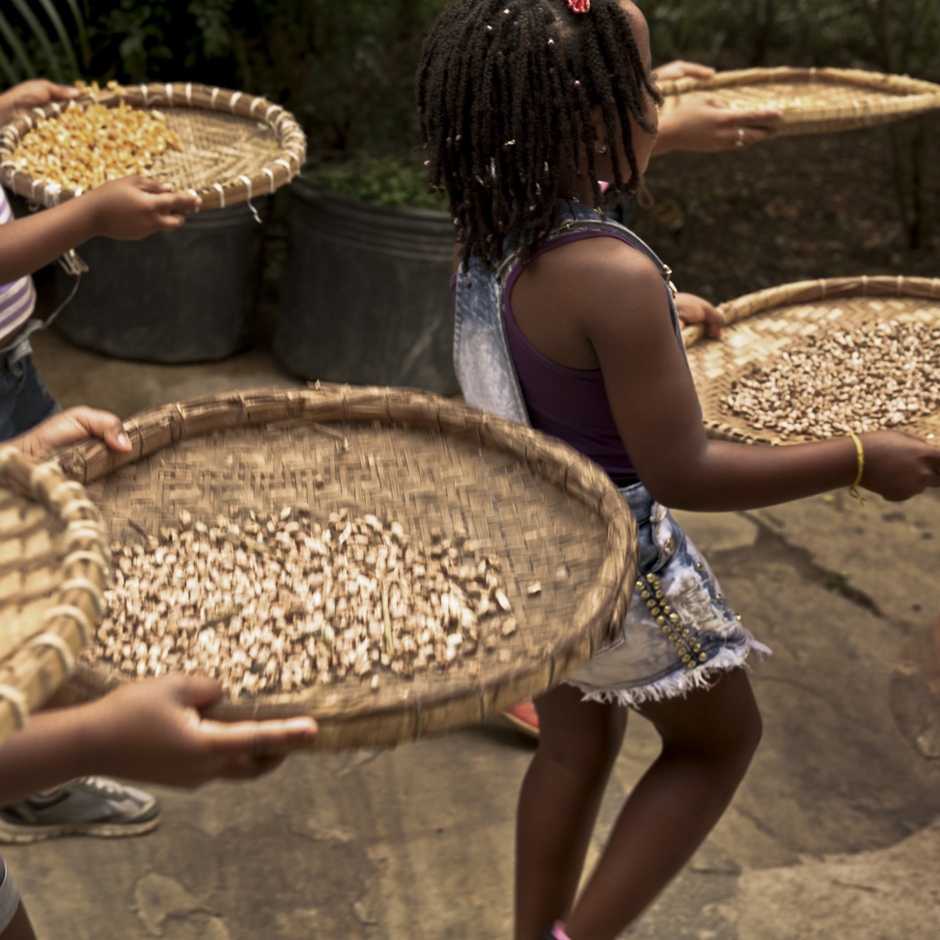 Percussão Quilombola no Inhotim em Brumadinho