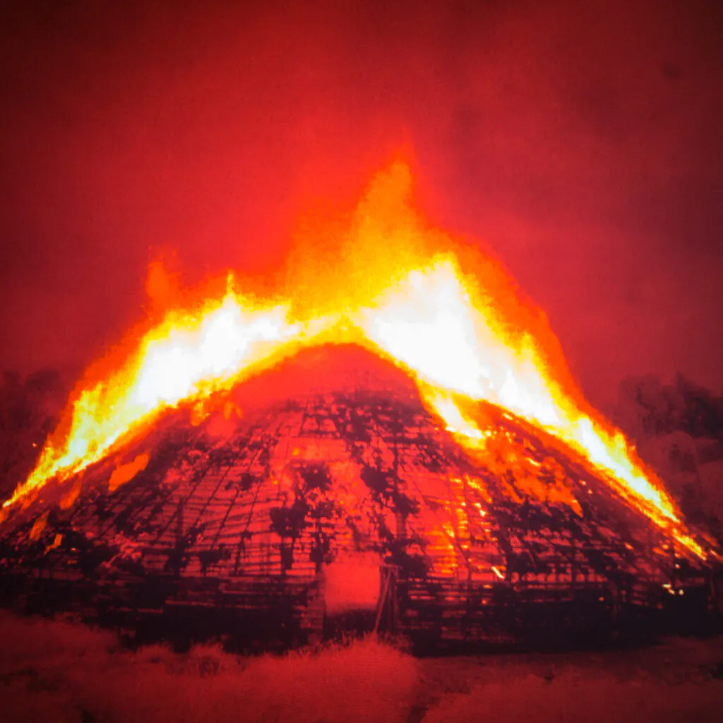 Claudia Andujar, Gisela Motta e Leandro Lima, Yano-a, 2005, [detalhe]. Foto: Leo Lara/Área de Serviço