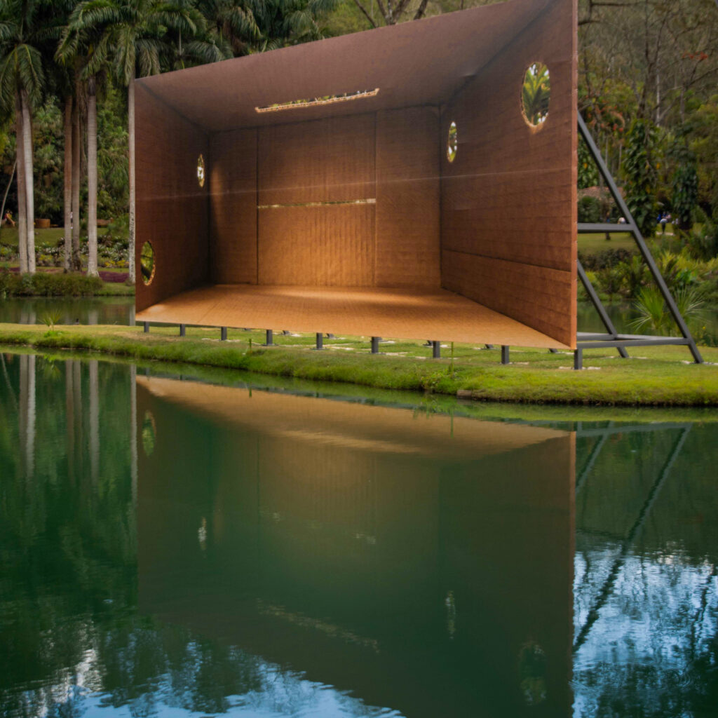 inhotim art contemporany botanical garden luca koch home