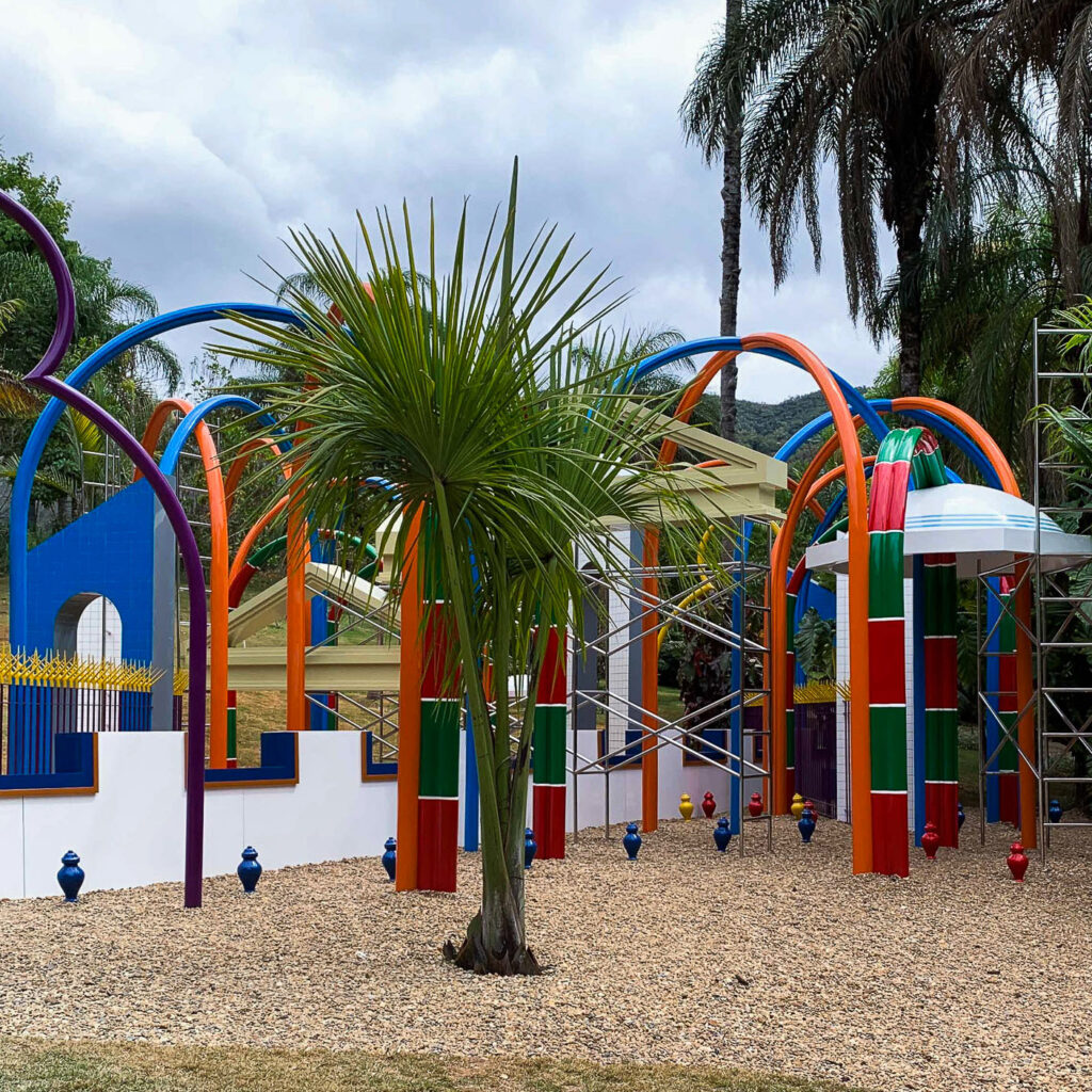 inhotim acervo arte obra externa rommulo vieira conceicao o espaco fisico pode ser um lugar complexo abstrato e em construcao