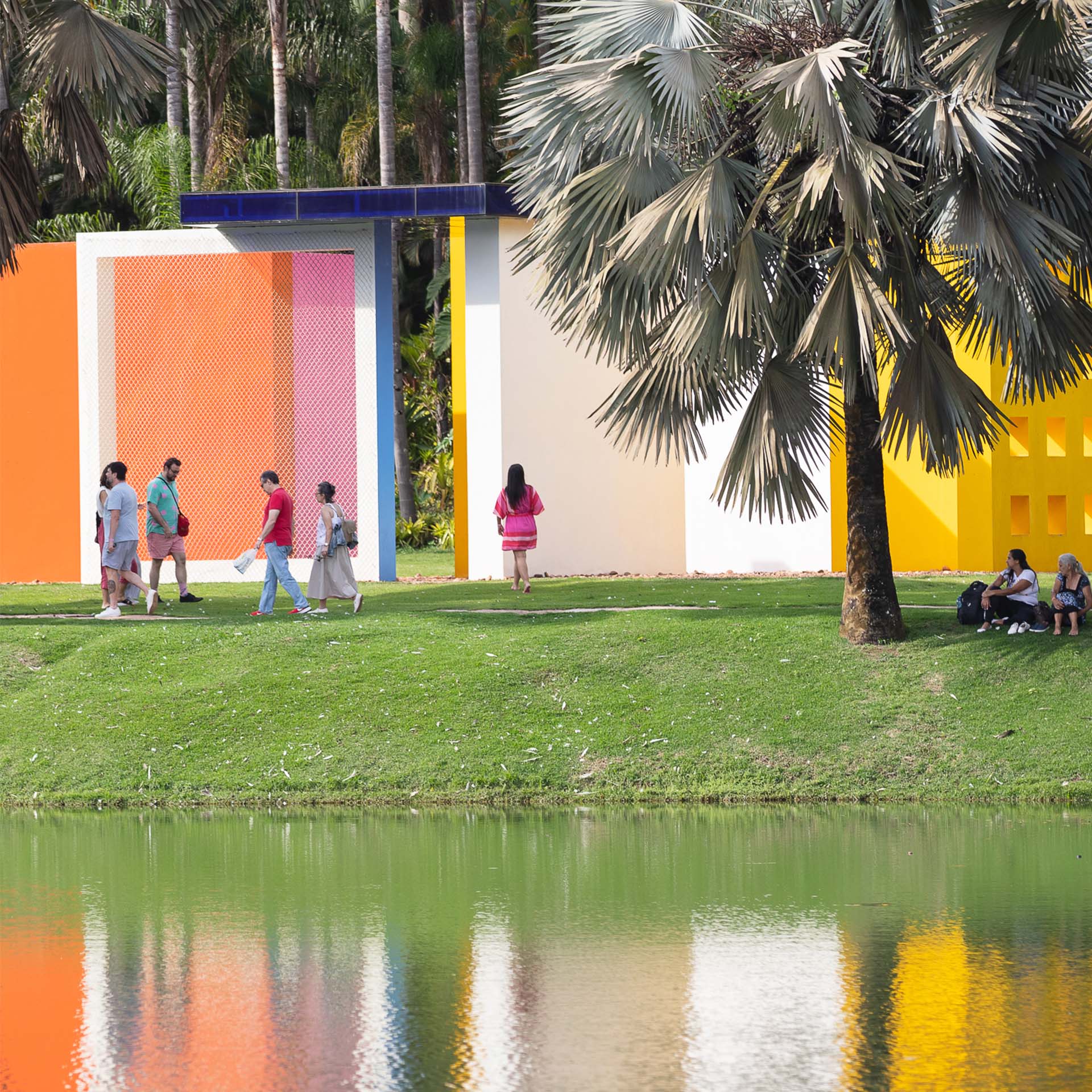 O verão começa a dar os primeiros sinais e a gente te convida para aproveitar a estação no Inhotim. Foto: Raphael Calixto.