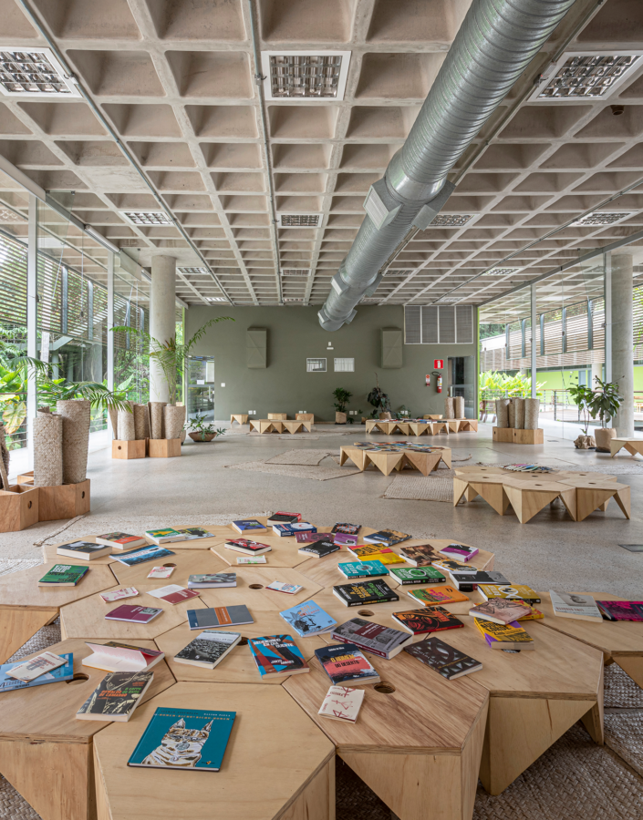 Arte e botânica são pontos de partida para reflexões sobre a literatura brasileira. Foto: Daniel Mansur