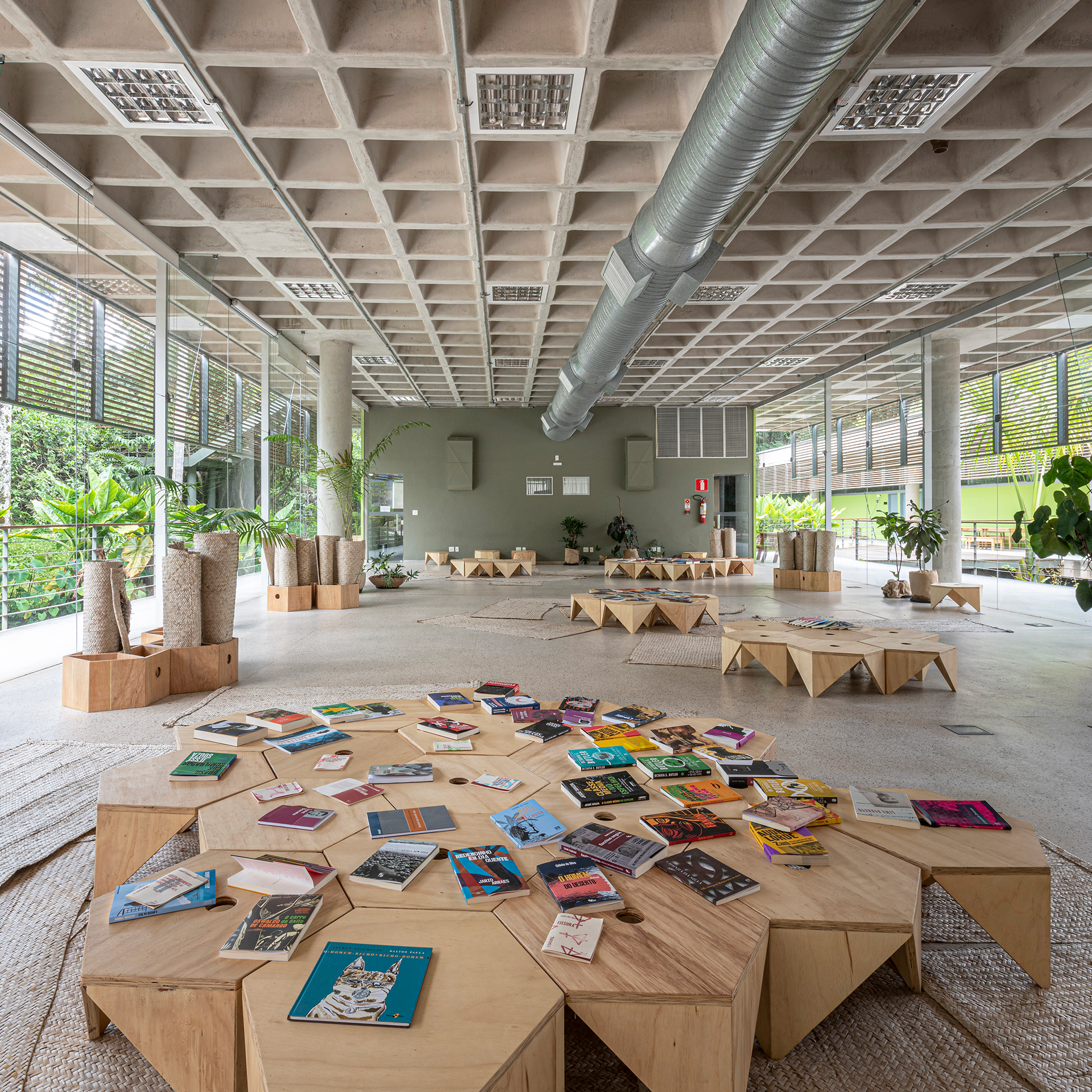 Arte e botânica são pontos de partida para reflexões sobre a literatura brasileira. Foto: Daniel Mansur