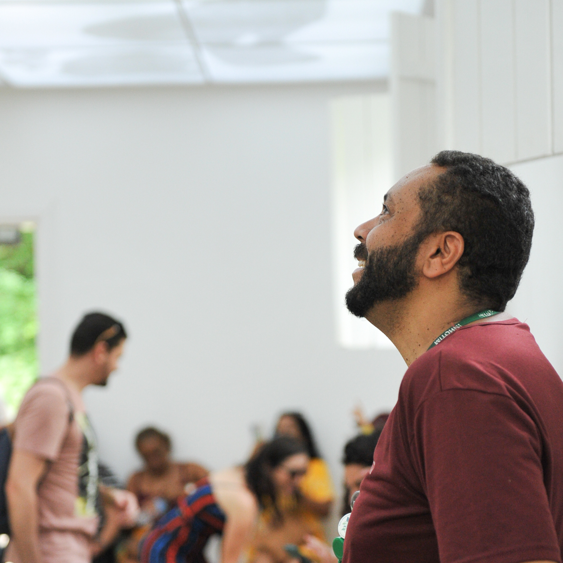 Os anfitriões tornam a experiência dos visitantes no Inhotim ainda mais especial. Foto: Ana Clara Martins