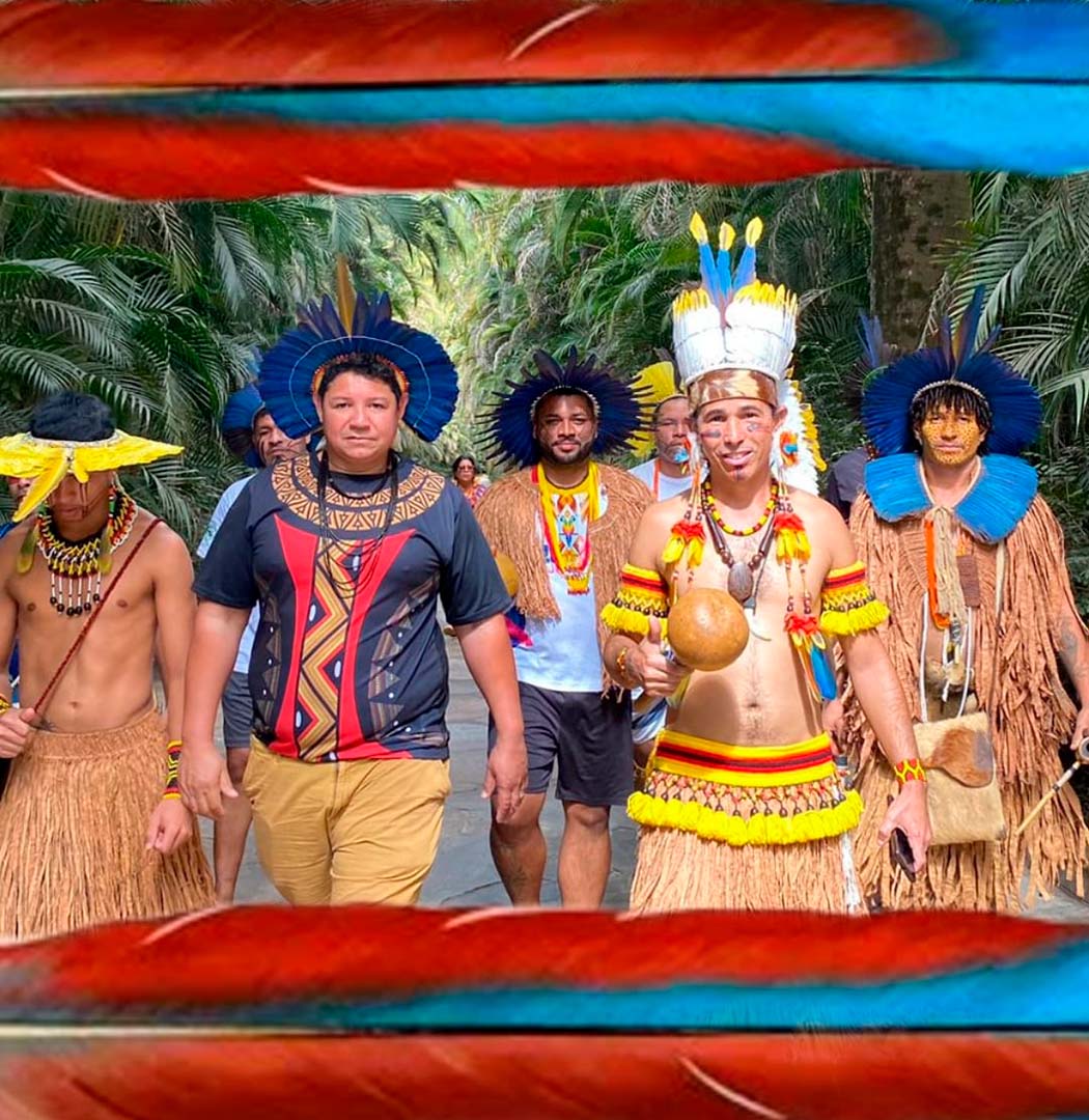 Na edição de setembro do Encontros com Inhotim, teremos um dia de reflexão com etnias indígenas que estão em Brumadinho. Foto: Samuel Patoxo. 