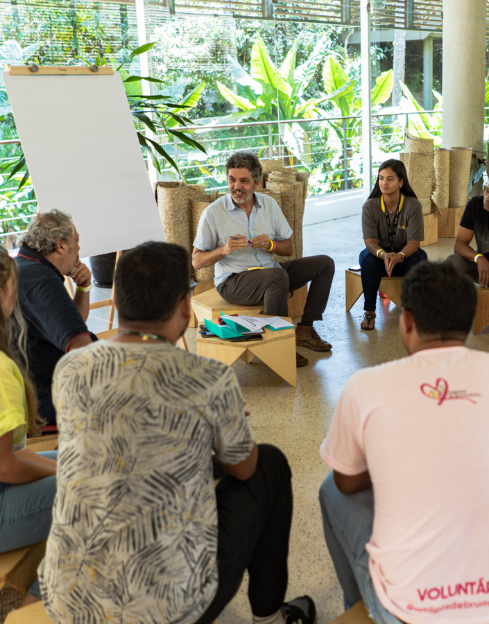 Em novembro, a diretoria de Educação traz para o Encontros com Inhotim a apresentação dos desafios e propostas para 2024 e 2025. Foto: Brendon Campos