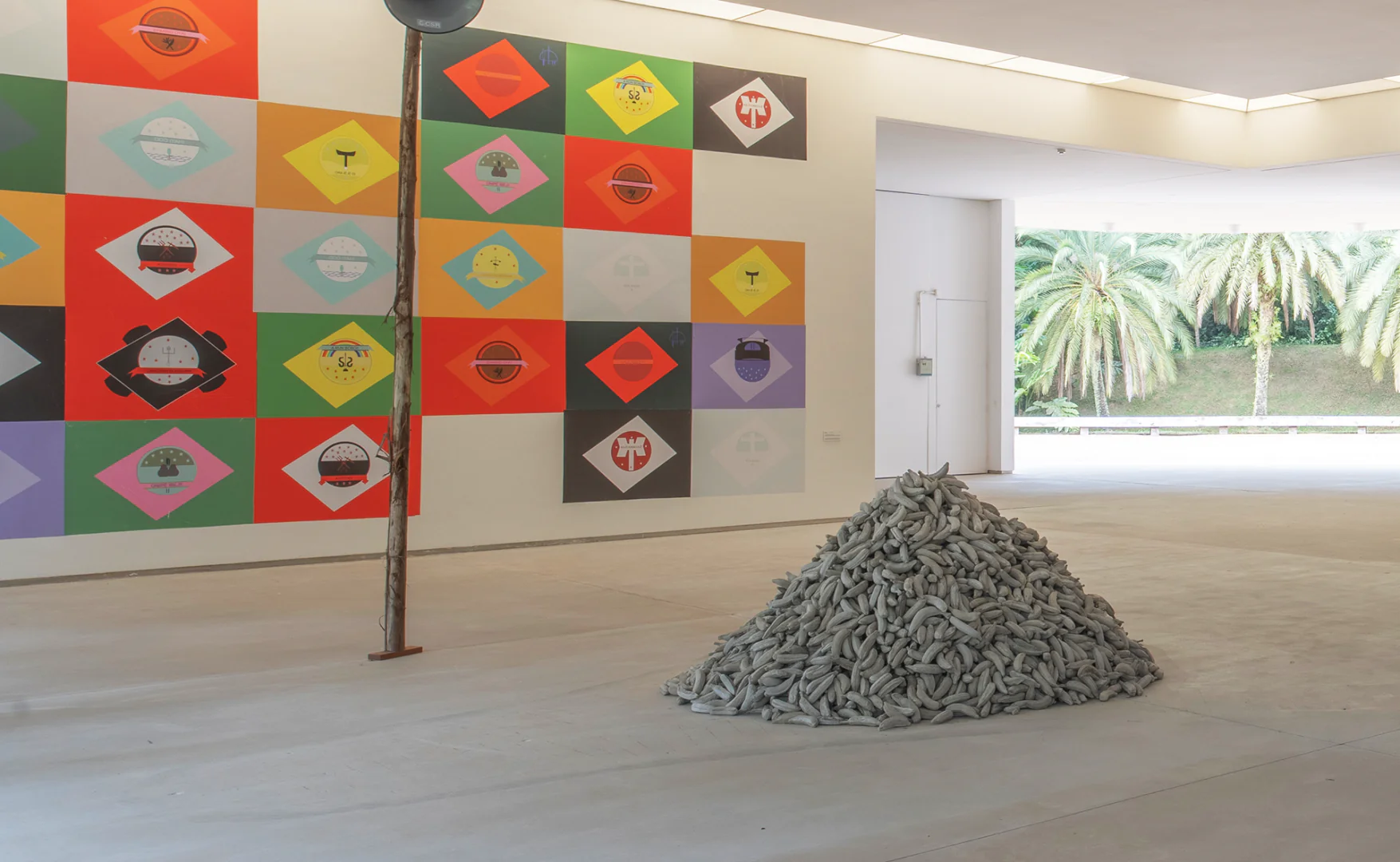 A conversa será no vão da Galeria Praça e abordará a concepção da exposição e das estações, entre outros temas. Foto:  Ícaro Moreno