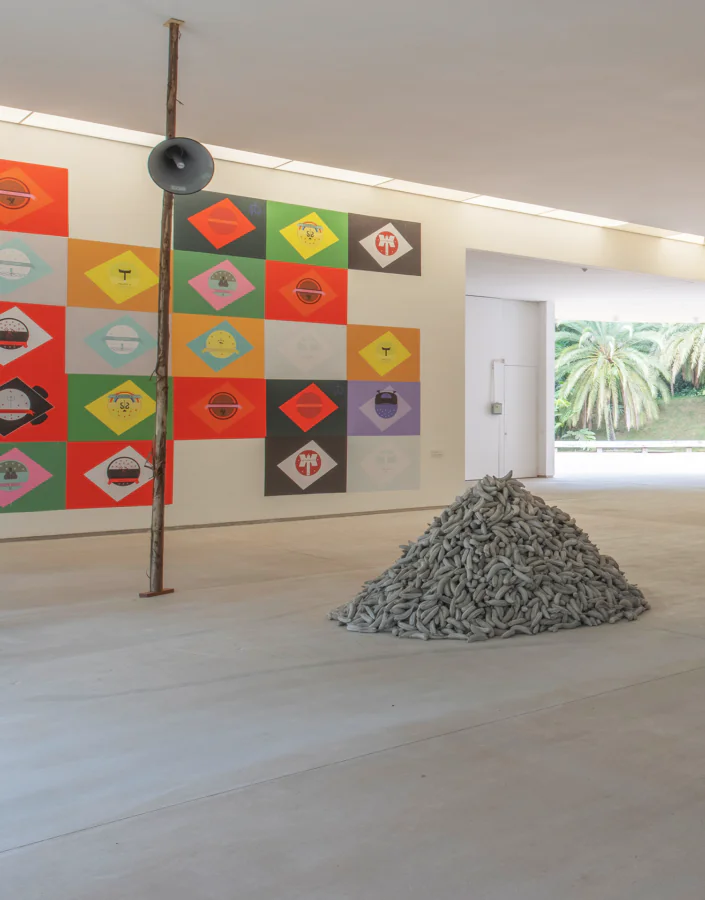 A conversa será no vão da Galeria Praça e abordará a concepção da exposição e das estações, entre outros temas. Foto:  Ícaro Moreno