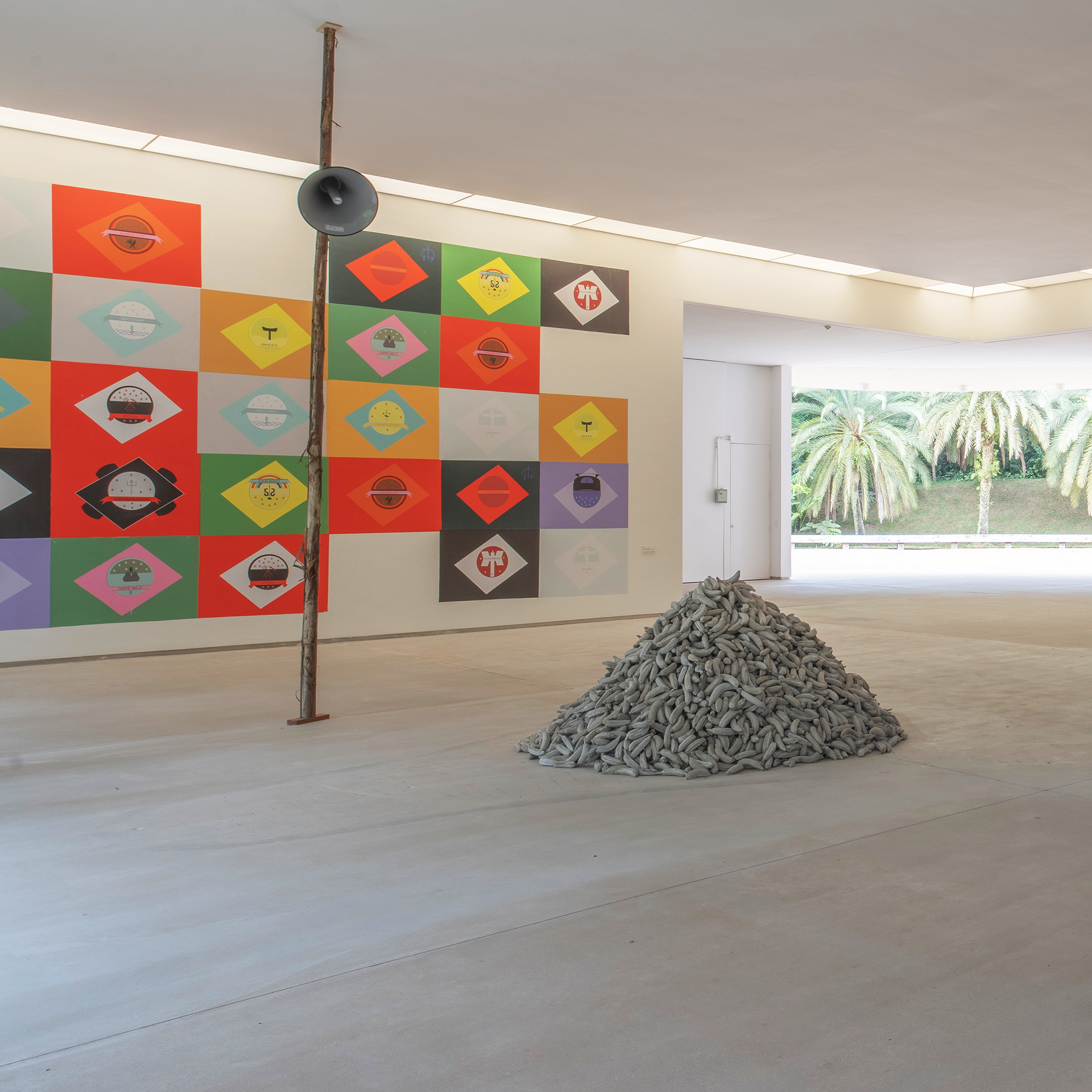 A conversa será no vão da Galeria Praça e abordará a concepção da exposição e das estações, entre outros temas. Foto:  Ícaro Moreno