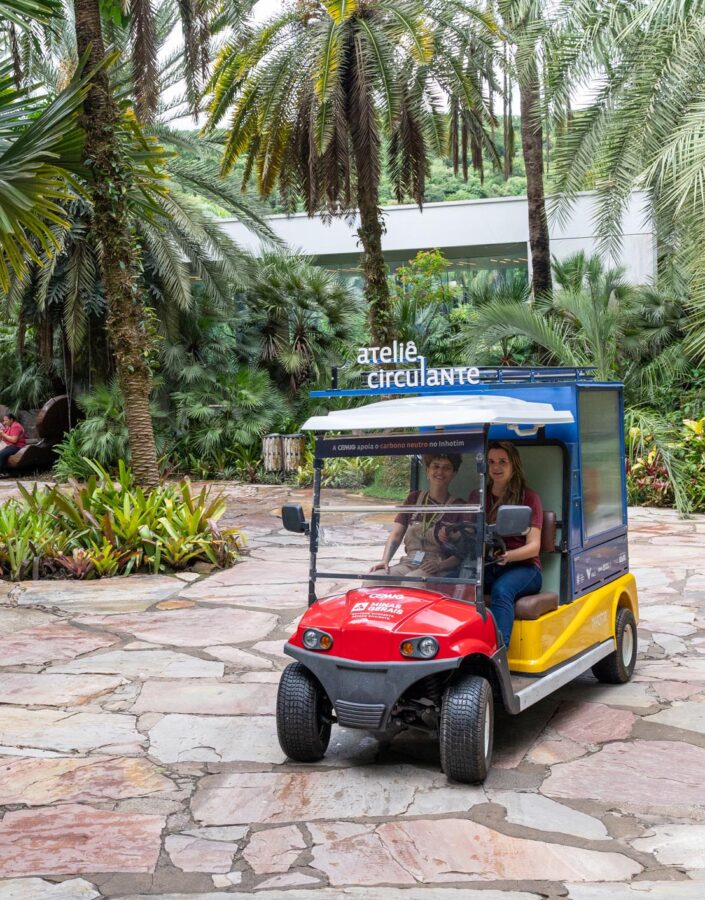Ao longo do mês de janeiro, o carrinho do Ateliê Circulante promove uma programação especial. Foto Guiga Guimarães