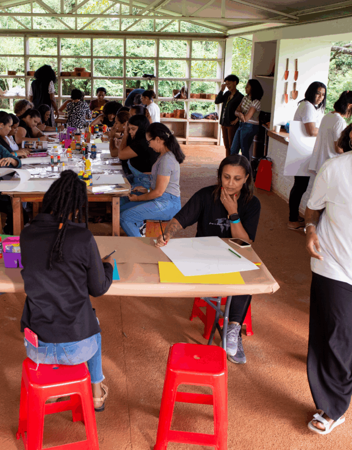Projeto Lab Mães 2025 fomentou os sonhos e o empreendedorismo entre mulheres de Brumadinho. Foto: Giselle Dietze