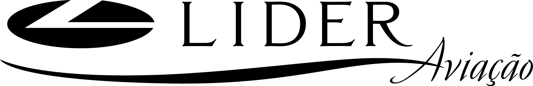 Marca Líder aviação preta